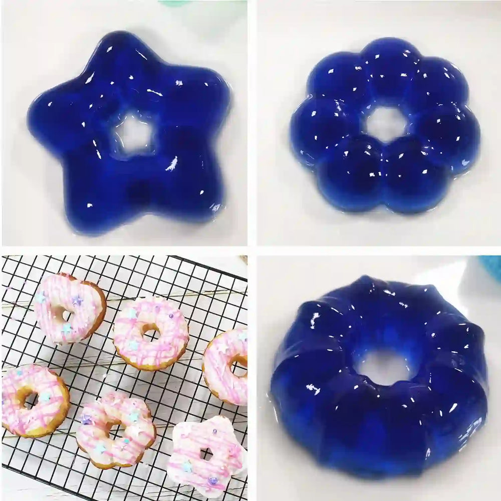 
                      
                        To Encounter 24 Pack Silicone Molds - Nonstick 3-Inch Silicone Donut Mold, Baking Cups, Donut Pan, Muffin, Jello, Bagel Pan - Oven, Microwave, Dishwasher Safe - Treasure Toks
                      
                    