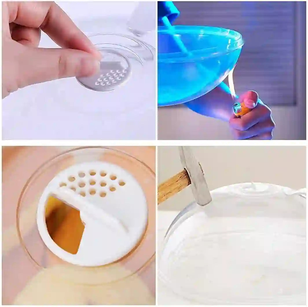 Thickened Microwave Splatter Cover for Food, Transparent Polycarbonate Upgrade Lid with Handle, Adjustable Vents Microwave Splatter Guard Cover, BPA-Free - Treasure Toks