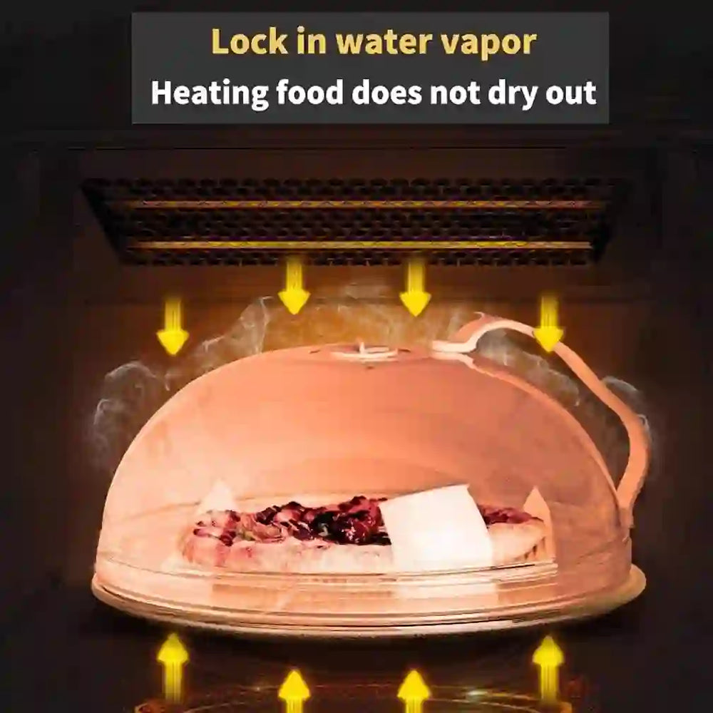 
                      
                        Thickened Microwave Splatter Cover for Food, Transparent Polycarbonate Upgrade Lid with Handle, Adjustable Vents Microwave Splatter Guard Cover, BPA-Free - Treasure Toks
                      
                    