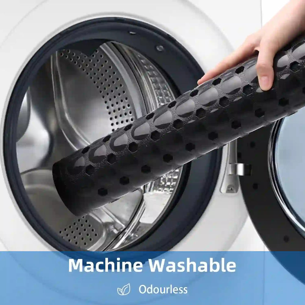 
                      
                        Bathtub and Shower Mats, 40x16 Inch Extra Large Non Slip Soft Bath Tub Mat with Suction Cups and Drain Holes for Bathroom Floor and Keep Tubs Clean, Machine Washable, Black - Treasure Toks
                      
                    