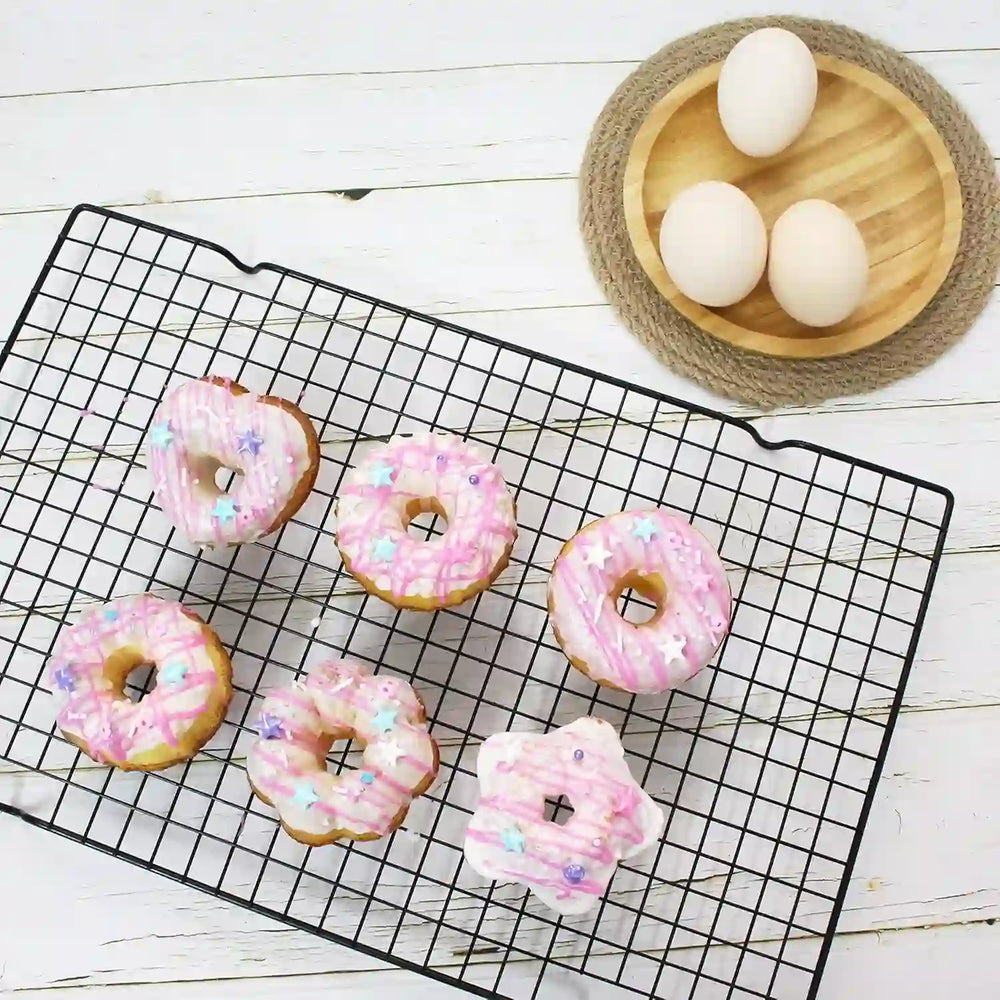 
                      
                        To Encounter 24 Pack Silicone Molds - Nonstick 3-Inch Silicone Donut Mold, Baking Cups, Donut Pan, Muffin, Jello, Bagel Pan - Oven, Microwave, Dishwasher Safe - Treasure Toks
                      
                    